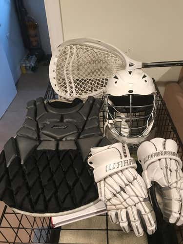 Complete goalie setup