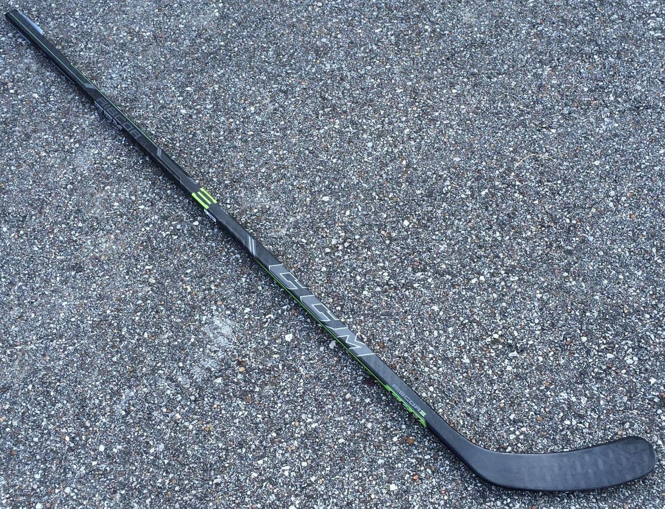 CCM RibCor 40K Pro Stock Hockey Stick 85 Flex Left Heel Curve 4014 