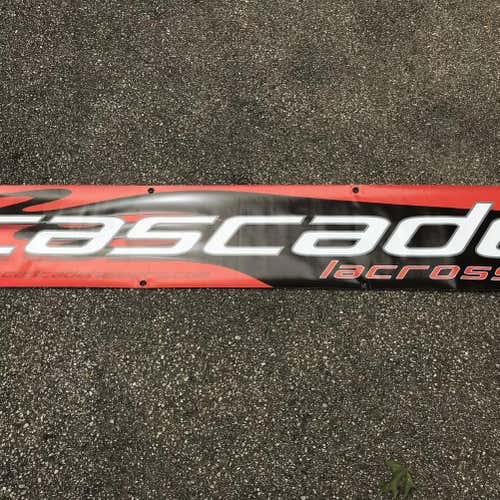 Cascade promotional banner. Approximately 18" x 36"