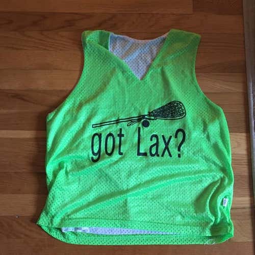 "Got Lax?" Pinnie