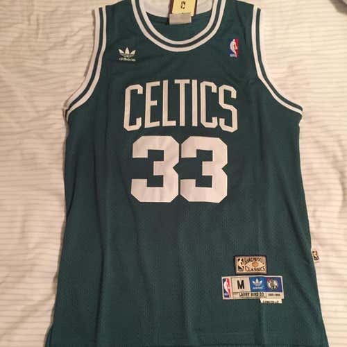 M Adidas Larry Bird Jersey