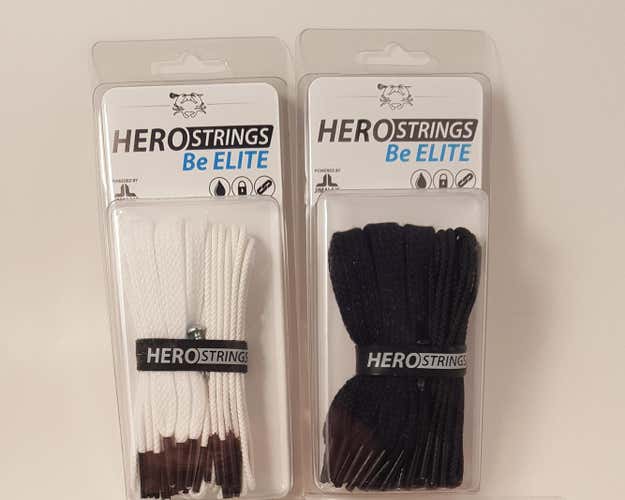 2 packs of hero strings - White and Black - For JohnnyNguyen