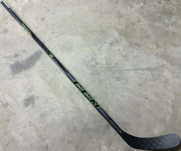 CCM Ribcore Reckoner Pro Stock Hockey Stick Grip 80 Flex Left H11A Eakin 7070