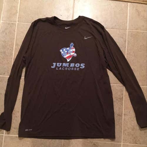 Tufts Lacrosse Long Sleeve Dri Fit