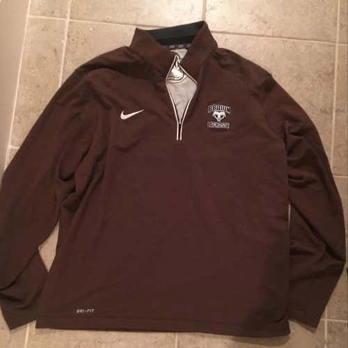 Brown Lacrosse Nike Pullover
