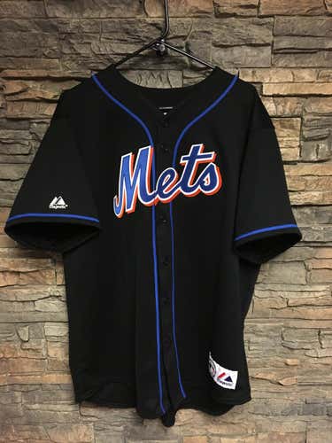Johan Santana Mets XL Stitched Authentic Jersey