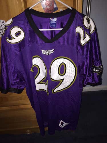 Eric Turner Baltimore Ravens Jersey Size XL made by Champion