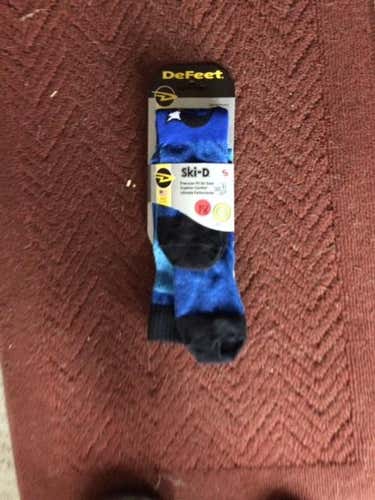 Small New Defeet Fuxi Ski Socks