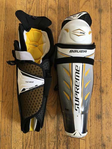Bauer Supreme Total One 17" 43cm Shin Guards