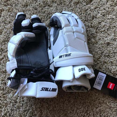 STX Stallion 300 Gloves White Size Medium