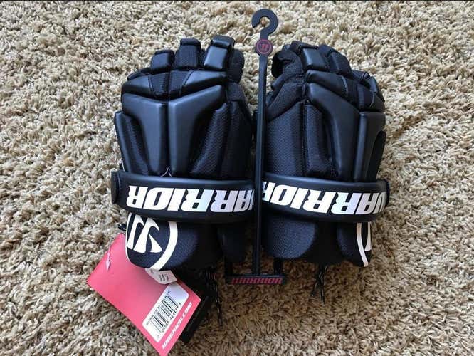 Warrior Burn Gloves Black Size 12" Medium