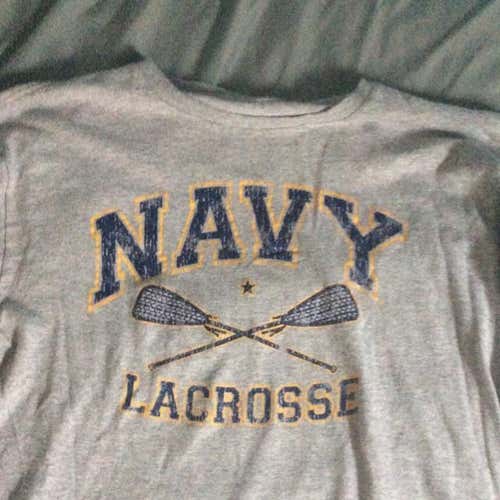 Navy Lacrosse Long Sleeve