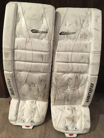 Bauer Reactor 5000 Jr. Leg Pads - Jr. 30" +1"