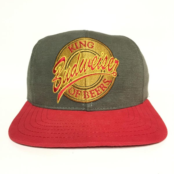 Vintage Budweiser King Of Beers Snapback Hat