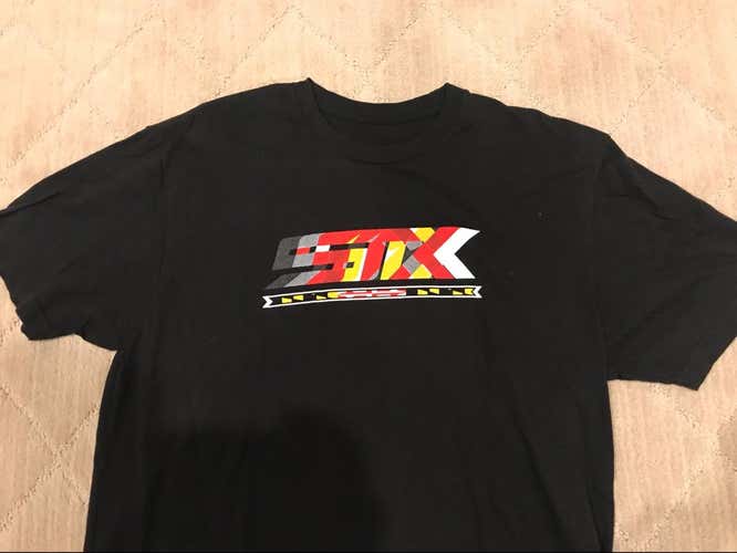 STX Limited edition Maryland Flag Black Shirt Large
