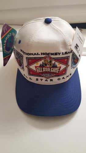 NHL 1994 ALL STAR GAME MADISON SQUARE GARDEN HAT. NEW WITH TAGS