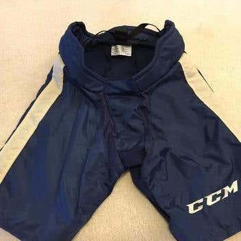 CCM PP90 Pro Stock Pant Shell - Sr. Medium - NEW without tags - Columbus Blue Jackets 3rd