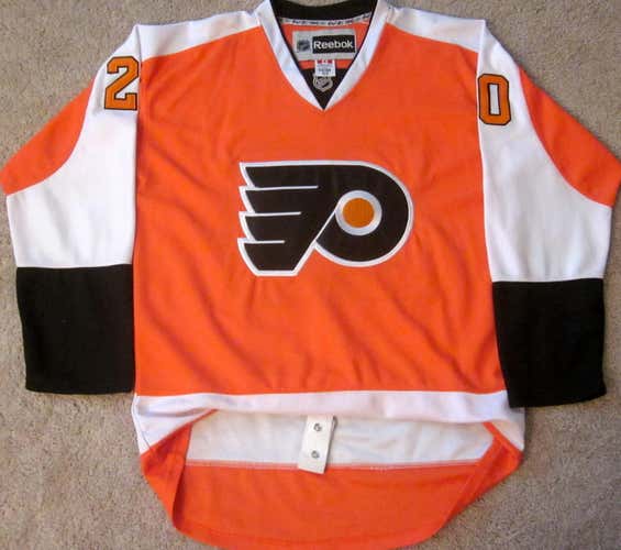 PHILADELPHIA FLYERS CHRIS PRONGER #20 NHL HOCKEY JERSEY SIZE 52