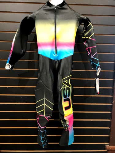 Spyder Performance Kids Padded GS Speed Suit Size 10/12 New
