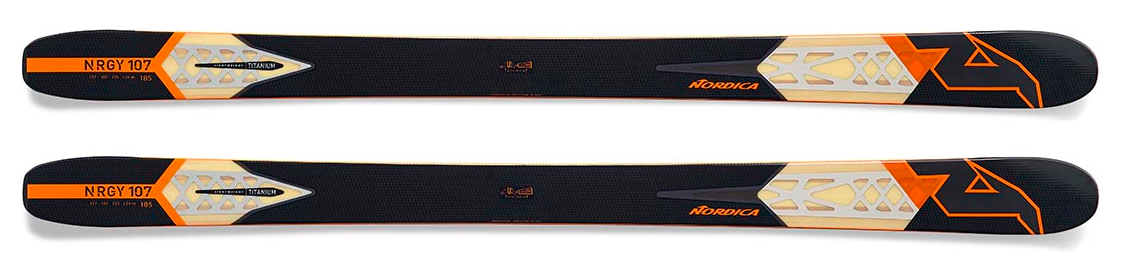 2016 NORDICA NRGY 107 SKIS 193 cm