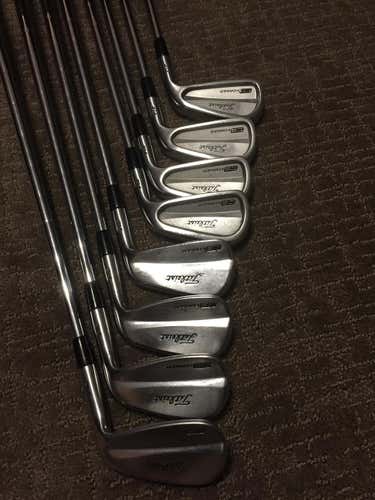 Titleist 712 Cb/Mb Combo Irons w/KBS X Shafts