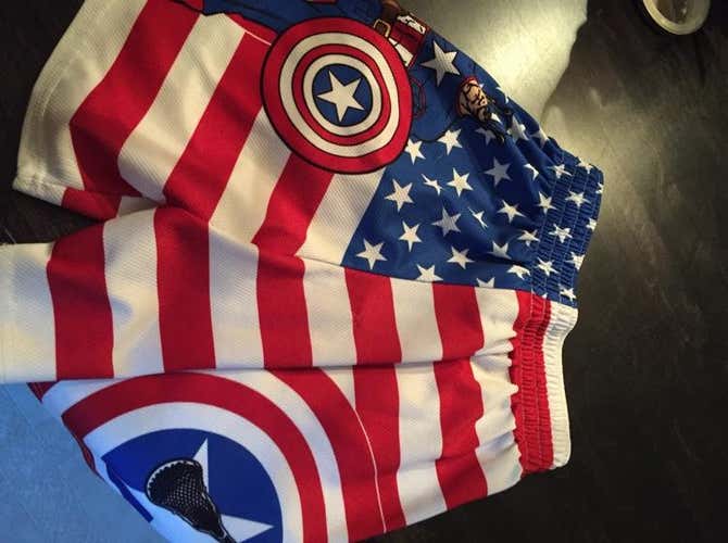 Captain America USA Shorts