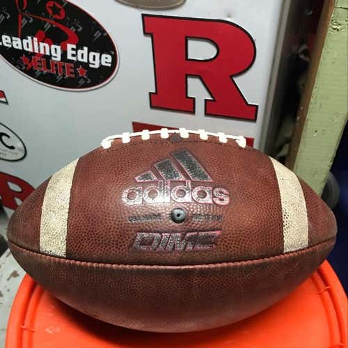 Practice Used Rutgers Adidas Dime Football