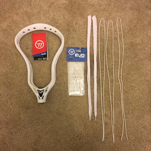 NWT: Warrior Evo 5 + Evo Wax Mesh w/ Sidewall & Shooters