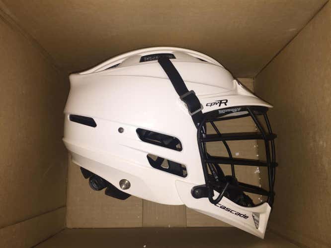 Youth Medium/Large White Cascade CPVR Helmet