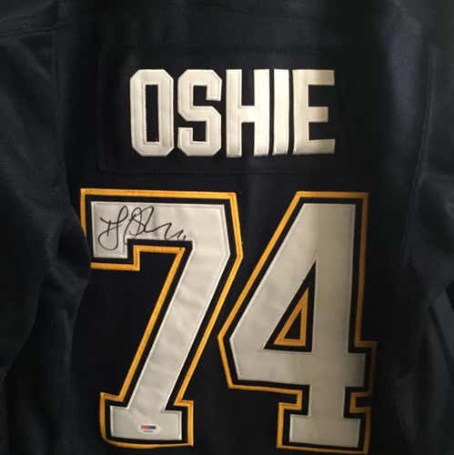 TJ Oshie Signed jersey
