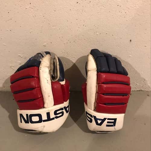 Easton 14” Leather Hockey Gloves - Barnaby
