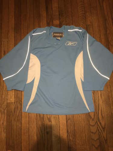 Carolina blue reebok practice jersey size small