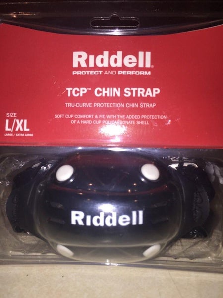 New Riddle TCP Hard Shell protective Chin Strap size L/XL Football