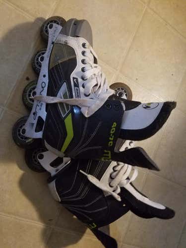 Bauer mega 40-70 roller blades