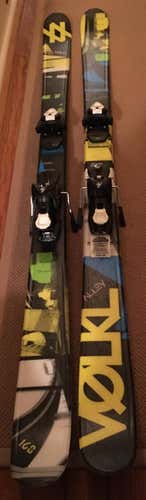 168 Volkl Alley with Salomon Z10 Bindings, $200 OBO
