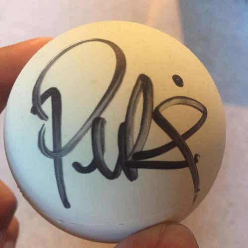 Lacrosse Ball Signed By Paul Rabil