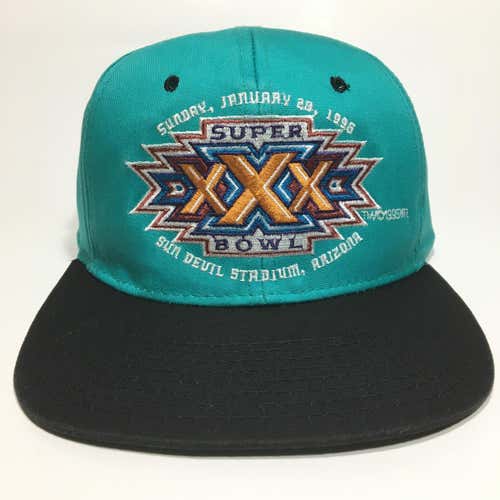 Vintage SuperBowl 30 XXX Snapback Hat