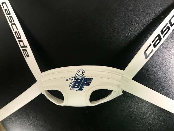 New Custom HEADstrong Team Chinstrap White