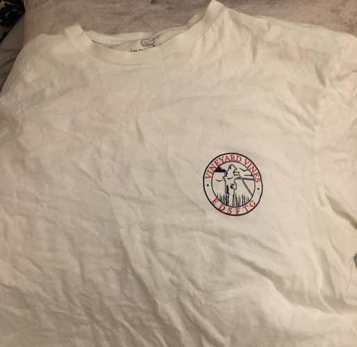 White Vineyard Vines Tee