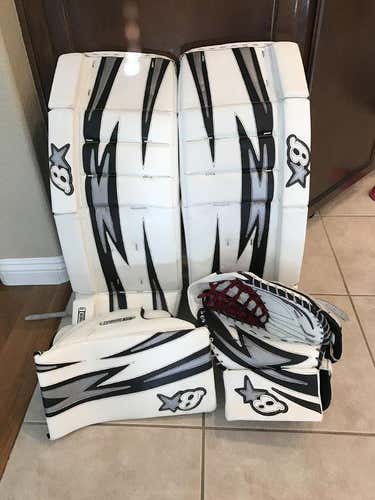 Brian's S-Series - 33+1 - White/Black/Silver
