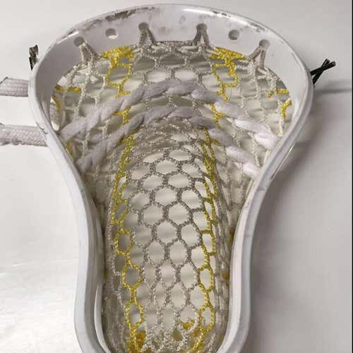 Used By Atlanta Blaze Player Warrior Evo 4 With Yellow Striker Mesh