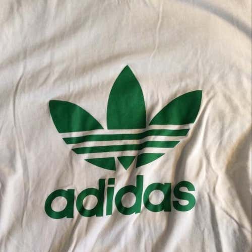 Cut Off Green Adidas Men's Large Shirt