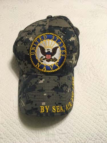 NEW US Navy (Naval Academy) Camo Hat