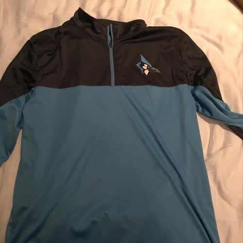 Johns Hopkins Blue Jays Quarter Zip. Barely Worn. Large