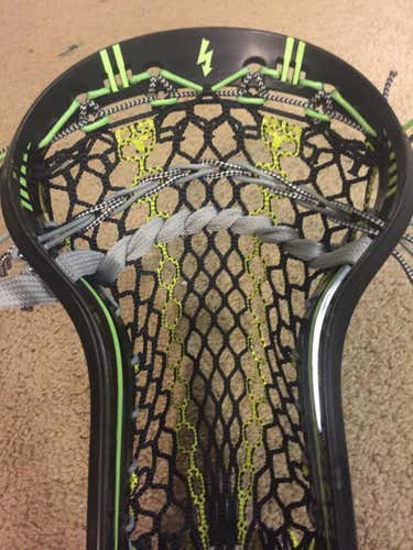 Maverik Spider One, Dyed & Strung w/ Black/Volt LE Hero2.0
