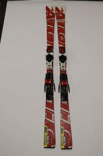 Used Atomic 165 SL Skis with Atomic Bindings