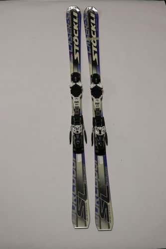 Stockli FIS Racing Worldcup 166 CM Laser Ski + Salamon X18 Front Binding + X20 Rear Binding