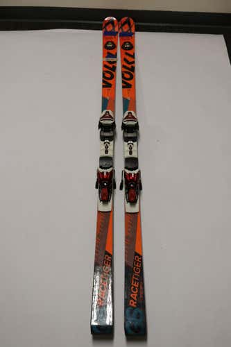 Volkl Racetiger GS Worldcup 183 CM Skis + Marker Xcell 16 Bindings