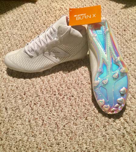 Limited edition New Balance Burn X cleats