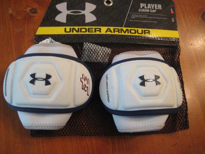 Under Armour elbow caps pads NEW navy sz medium Med